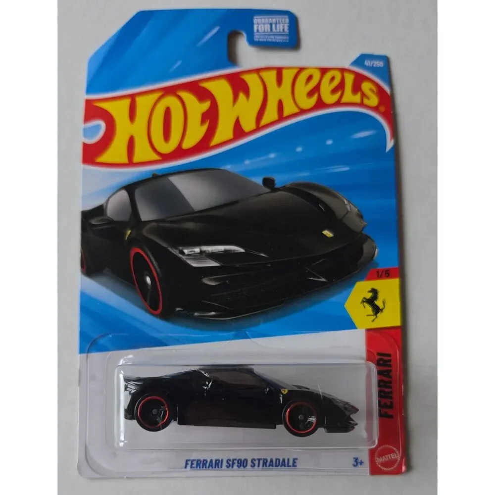 Hot Wheels Ferrari 3-Car Lot - Classic Supercar Diecast Toy Vehicles - New